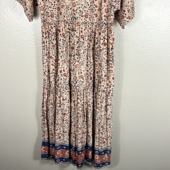 Christy Dawn Theo Dress in Sand Anemone Vine - Picture 4 of 8